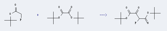 Ethanedioicacid, 1,2-bis(1,1-dimethylethyl) ester is used to produce Fluoro-oxalacetic acid di-tert-butyl ester